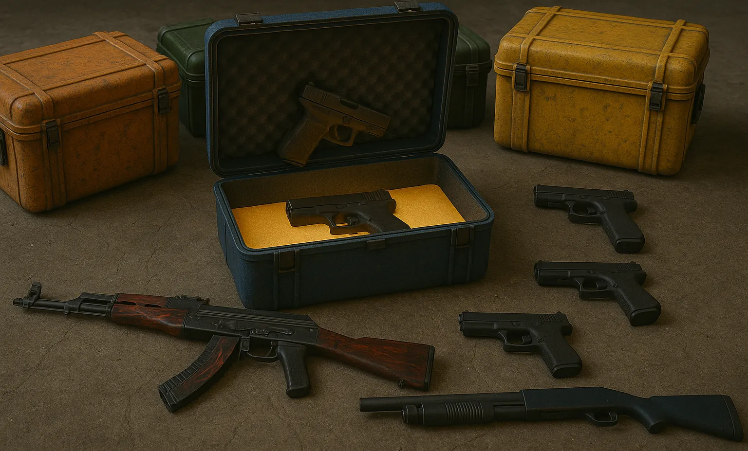 История появления открытие кейсов CS GO 